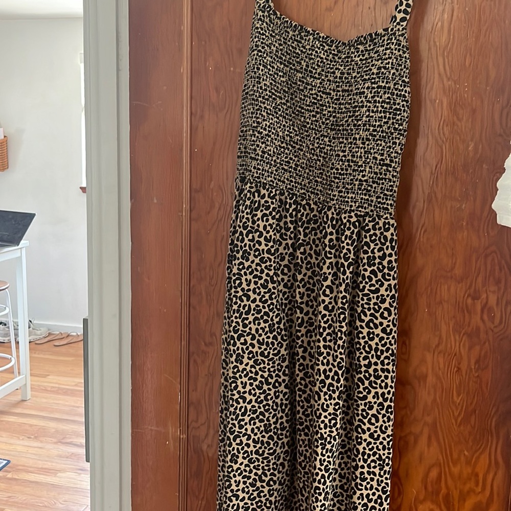 Cheetah midi dress!
